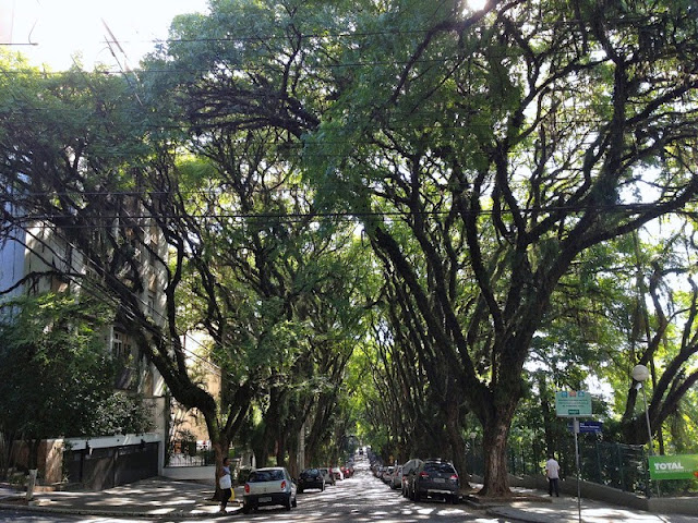 Street in Porto Alegre