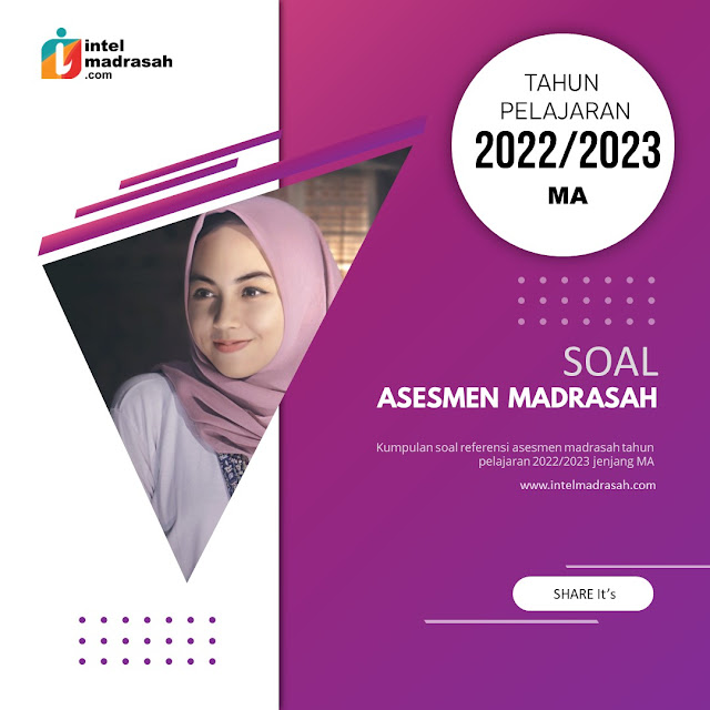 Download Soal Asesmen Madrasah MA Tahun Pelajaran 2022/2023