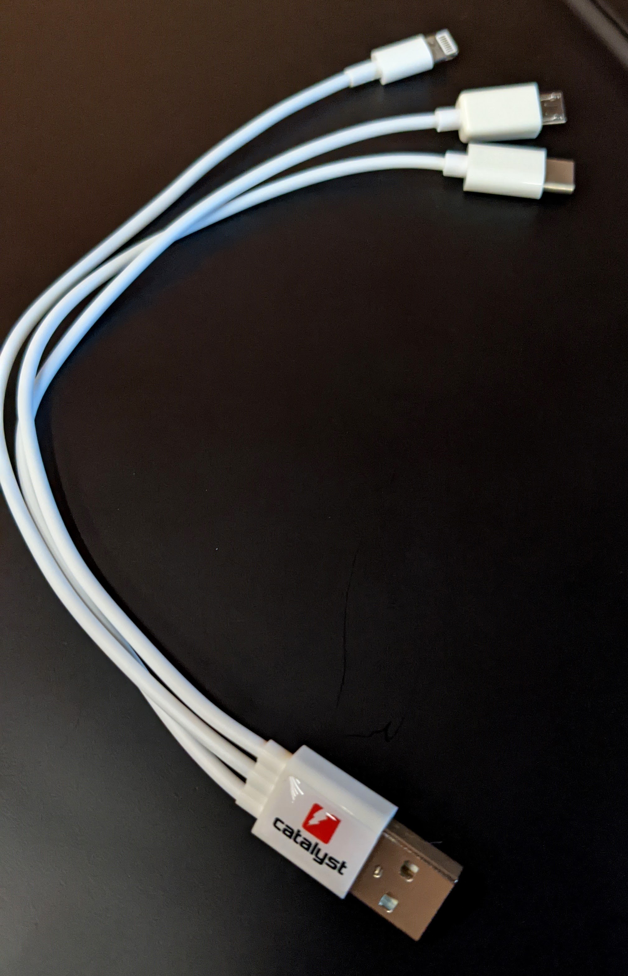 Charging cable with multiple outputs