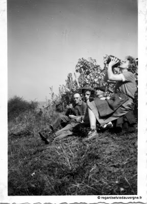 Photo ancienne d'Auvergne : lieux divers.