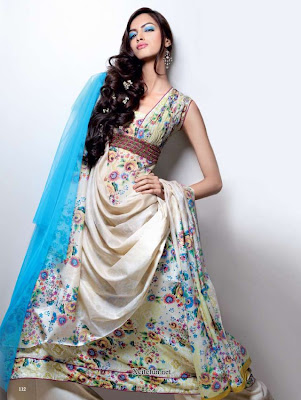 Gul Ahmed Aster Cotton Silk Lawn Collection 2011