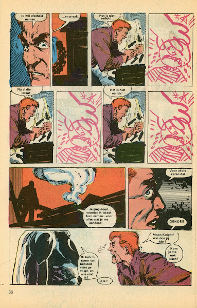 Pagina uit Marvel Special nr. 16: Moon Night, 1983