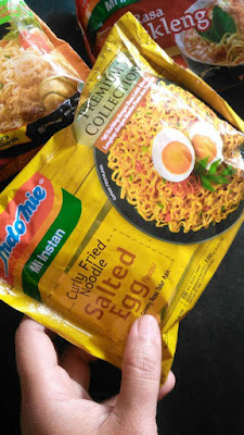 cara membuat indomie goreng telur asin