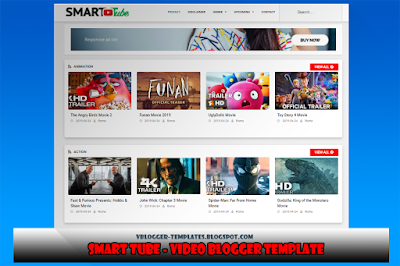 Smart Tube - Video Blogger Template