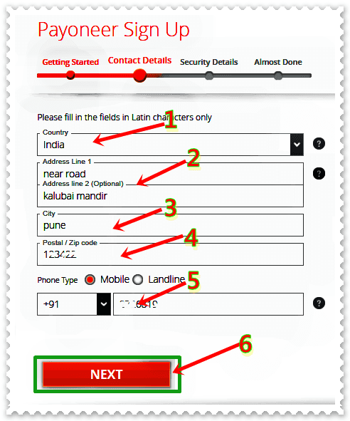 how to create payoneer account india in hindi, India में Payoneer पर account कैसे बनाते है