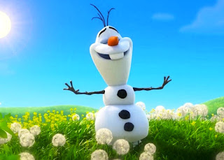 Wallpaper lucu Olaf Frozen