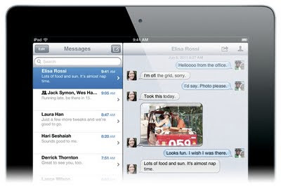  iMessage to Apple