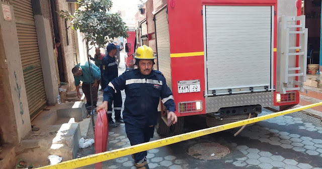 اندلاع حريق بمستشفى ساقلتة في سوهاج بسبب ماس كهربائي