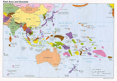 Mapa de Asia Mapa Político