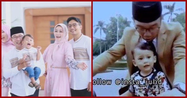 Sosok Adik Angkat Eril, Balita Lucu Anak Adopsi Ridwan Kamil Sering Diajak Bersepeda dan Melukis