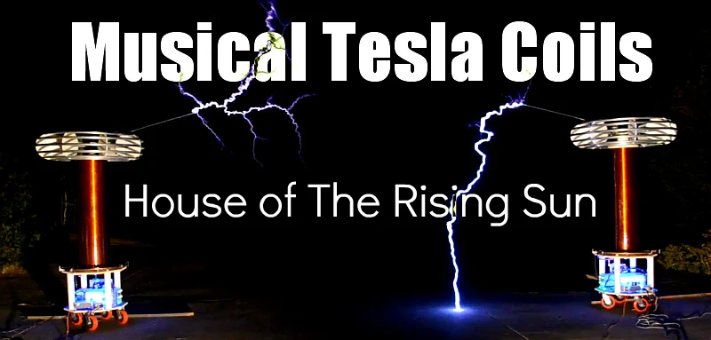 Tesla Coils machen Musik