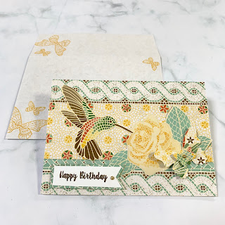 2019-2020年間カタログ, バースデーカード（誕生日）, モザイクムード, バタフライ, 蝶々,スタンピンアップ,stampinup,デモンストレーター,yufu.stampin,yufu,カードメイキング,Cardmaking,