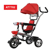 Sepeda Roda Tiga Anak Aviator AT7702 baby tricycle