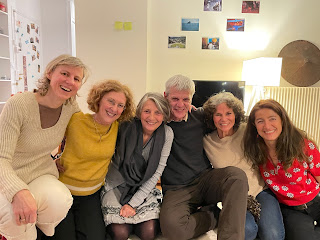 Cécile, Diane, Ghislaine, Pascal, Laurence et Emmanuelle