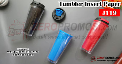 Souvenir Tumbler J119 Insert Paper, Jual Souvenir Tumbler Insert Paper Full Colour Kode J119