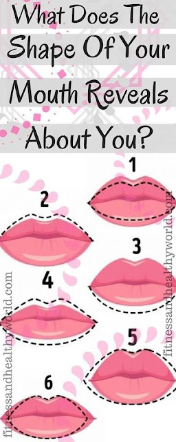 WHAT THE SHAPE OF YOUR MOUTH REVEALS ABOUT YOU