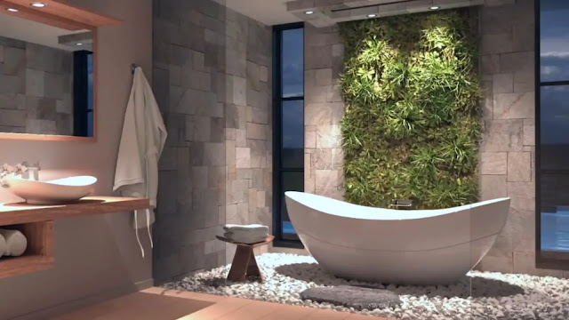 Modern Spa Like Bathroom