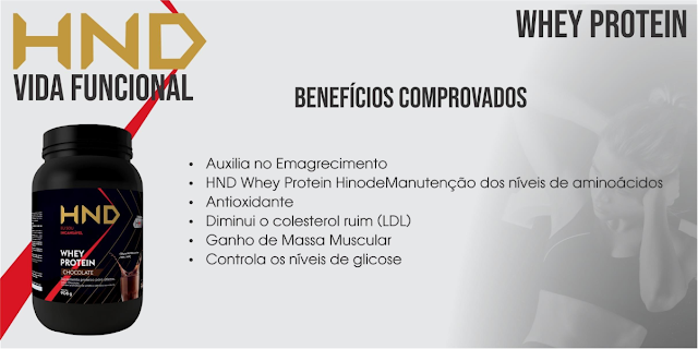 Guia Completo da Linha Suplementar HND Vida Funcional - Benefícios Comprovados - Whey Protein