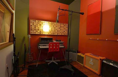 The "Orange Room" at the Bedrock Studios - Greyson Chance