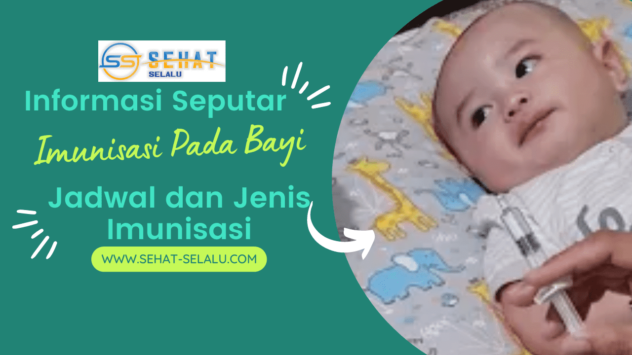 Informasi Seputar Imunisasi Pada Bayi, Jadwal dan Jenis Imunisasi - Sehat Selalu