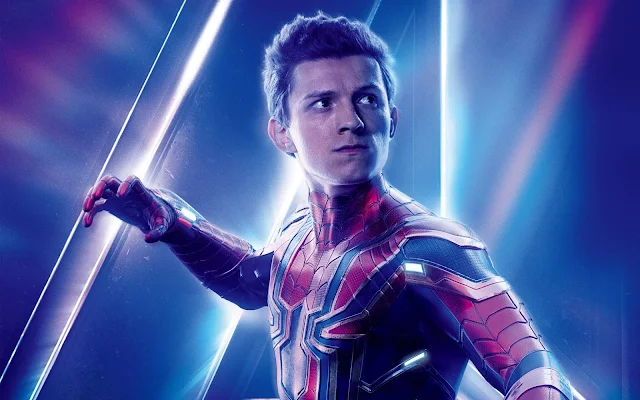 Avengers Infinity War Spider Man Movie wallpaper.