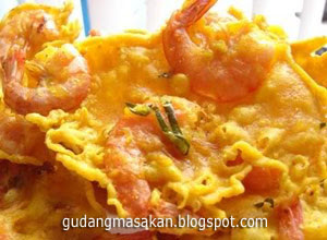 Resep Rempeyek Udang