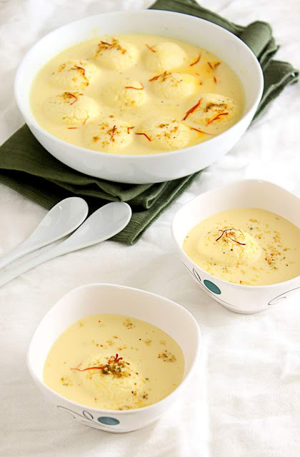 Mango Rasmalai Recipe