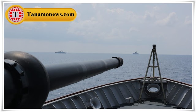 Kapal Perang Tiongkok Disambut oleh TNI AL dengan Passex