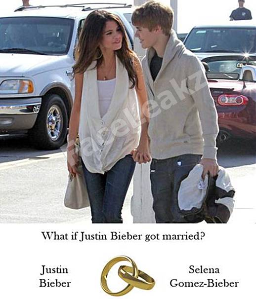 Justin Bieber dan Selena Gomez Menikah - FaceLeakz