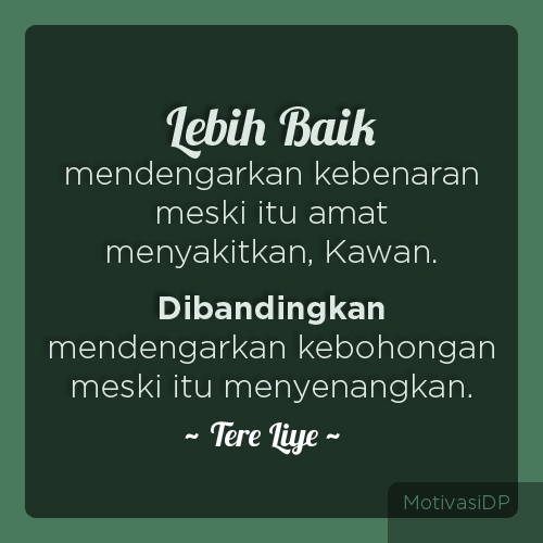 #10 Dp Bbm Kata2 Tere Liye Terbaru  Quotes Terbaik - DP 