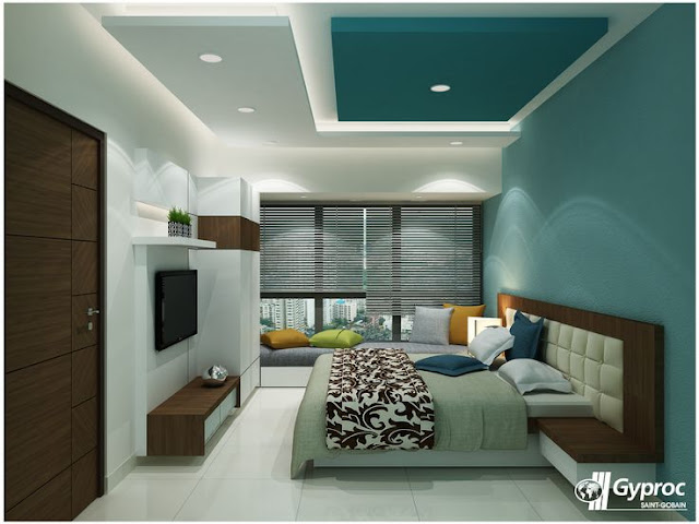 44 Desain Plafon Kamar Tidur Modern Dan Cantik Rumah Minimalis