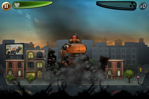 ひよこメモ 街を破壊するロボゲーム Robot Rampage