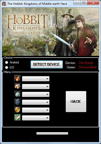 The Hobbit Kingdoms Of Middle-Earth Hack 2013