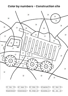 paint by number construction vehicles, construction coloring page, construction coloring pages pdf, free printable construction coloring pages, printable coloring pages construction, construction site coloring page @momovators