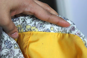 Skirt waistband with lining tutorial