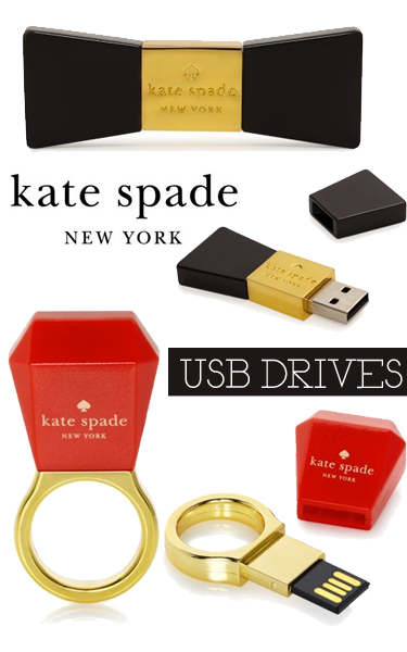 Kate Spade Bow USB Drive | Kate Spade Ring USB Drive