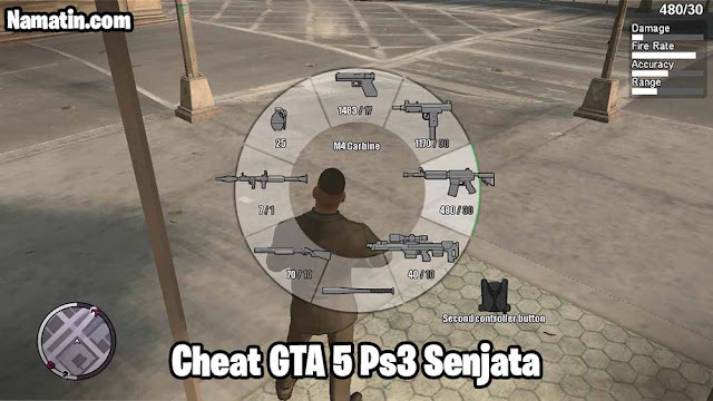 cheat gta 5 ps3 senjata