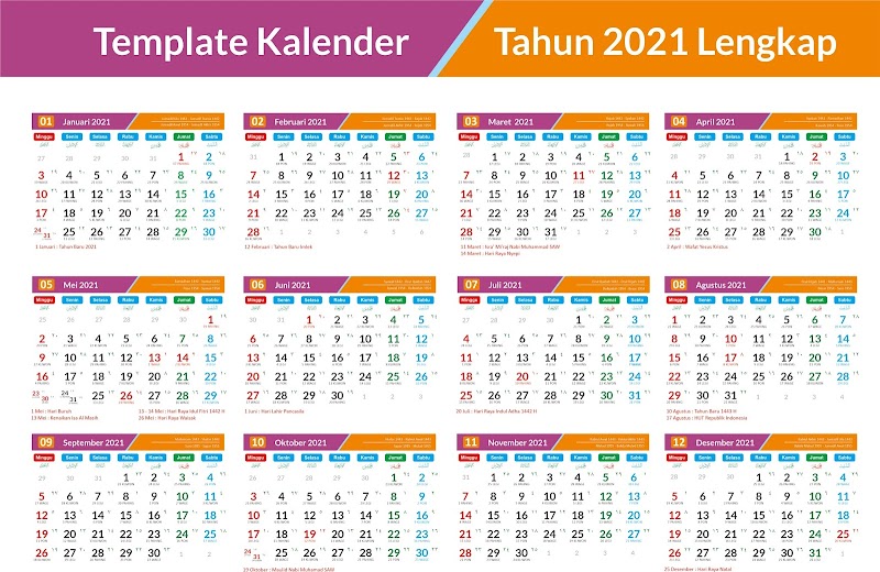 46+ Template Kalender 2022, Info Modis!