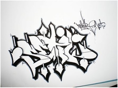 Graffiti Letters,Graffiti Sketch