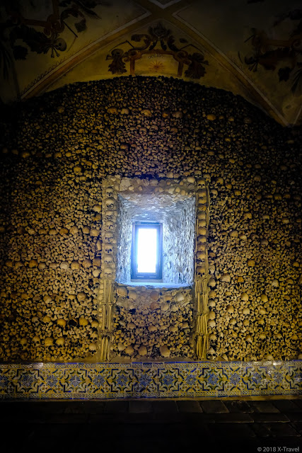 人骨堂, サン・フランシスコ教会, エヴォラ, ポルトガル, Capela dos Ossos, Bone Chapel, Évora, Portugal
