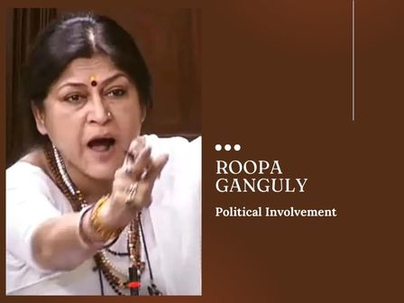 Roopa Ganguly Political Involvement