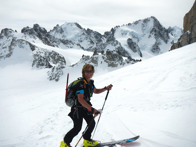 ski de randonnée au 3 cols Chamonix Manu RUIZ