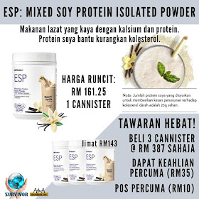 Kebaikan ESP Shaklee Harga Packaging Baru Tahan Berapa Lama