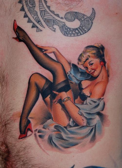 Pin Up Girls Tattoo Designs