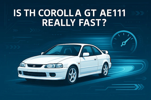 カローラGT AE111は本当に速いのか？
