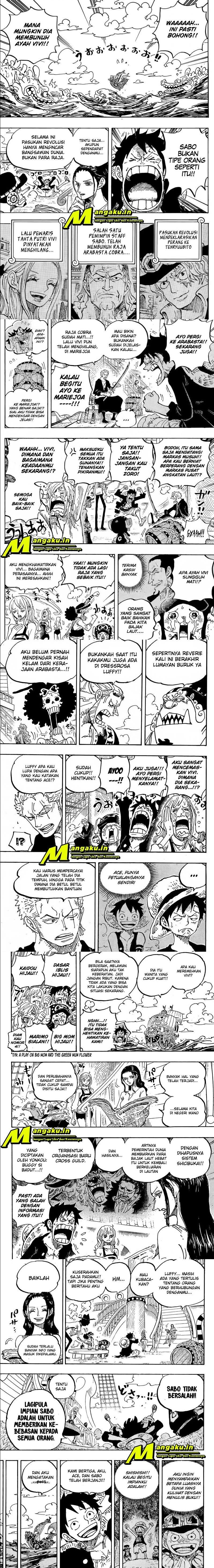 Manga One Piece Chapter 1060 Bahasa Indonesia HQ