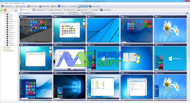 Screenshot Net Monitor for Employee Pro Full Version