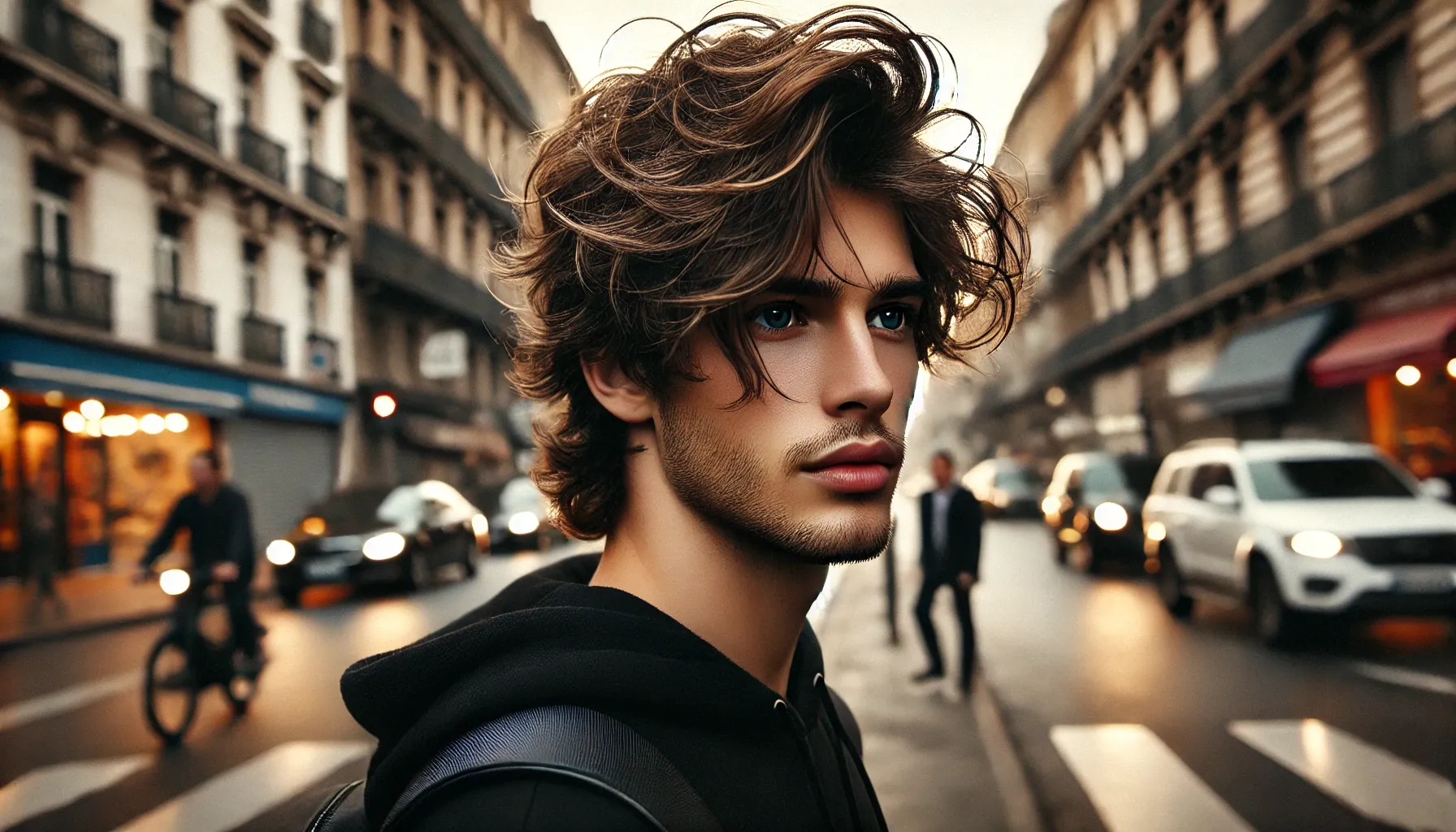 wolf cut haircut for men
