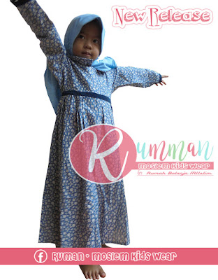 Gamis Anak Perempuan Mulai Usia 3 Tahun