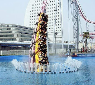 "Vanish" Underwater Roller Coaster Japan.